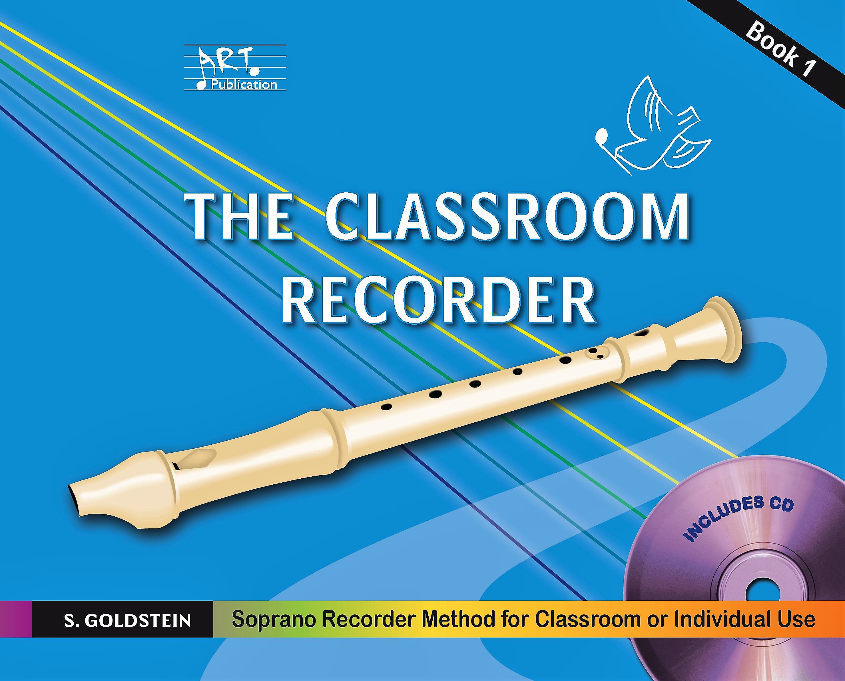 The Classroom Recorder Book.1  Includes CD